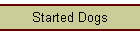 Started Dogs
